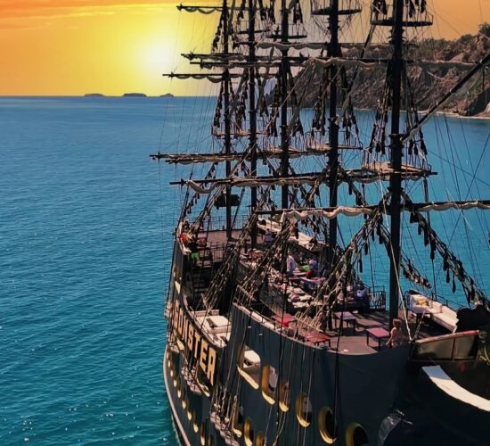 Gonster Pirate Boots Fahrt